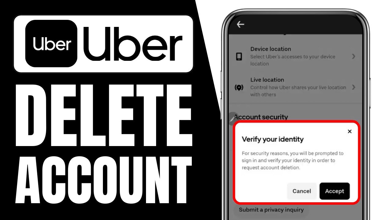 How to Delete Uber Account (Easy Steps! ) - YouTube