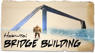 Bridging a distance can be tricky in Ark: Survival Evolved due to that frustrating requirement to have foundation support whenever 