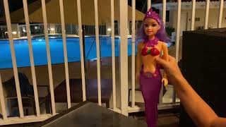 Mermaid and Leila in Florida! #LearnAndExploreWithLeila #toys #holiday #mermaid