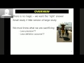 CTMC 2016 Webinar: Small Sample Size Clinical Trials Christopher Coffey, April 22nd 2016