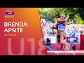 Ref:8ixQynDgp78 Interview: brenda apsite    | european athletics u18 championships | banska bystrica 2024