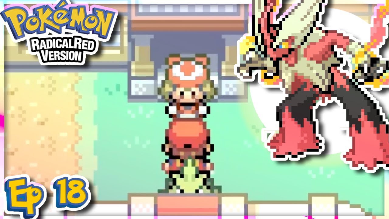 Pokémon Radical Red Let's Play! - Ep 18 - Rival May Battle & Gym Leader Blaine!