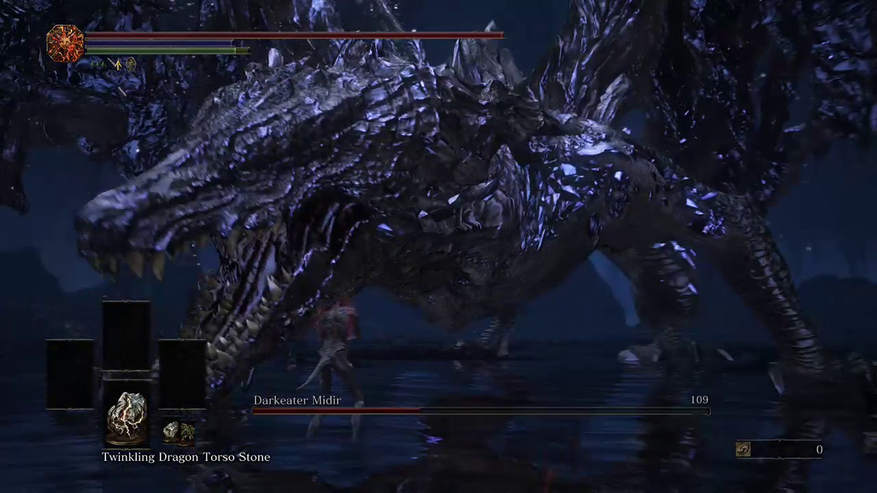 Dark Souls 3 Flawless Darkeater Midir Kill - Dragon Form Only - YouTube