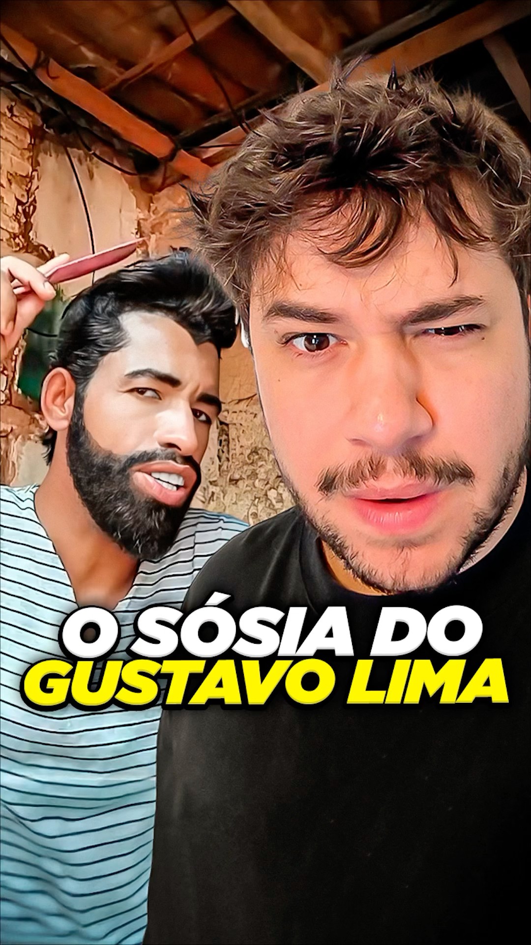 sósia do gusttavo lima #livedobrino #humor #MundinhoBrino