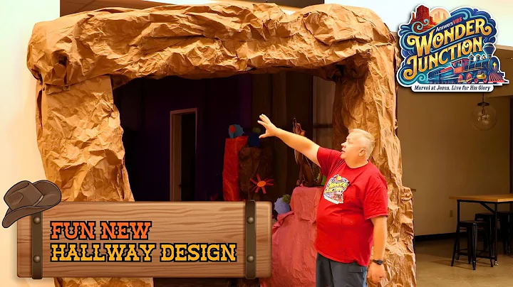 Our New Hallway Entrance! | Wonder Junction VBS: Decorations