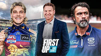 Footy's next $2 million man, 'wait for the whinging' after Lions win | First Up