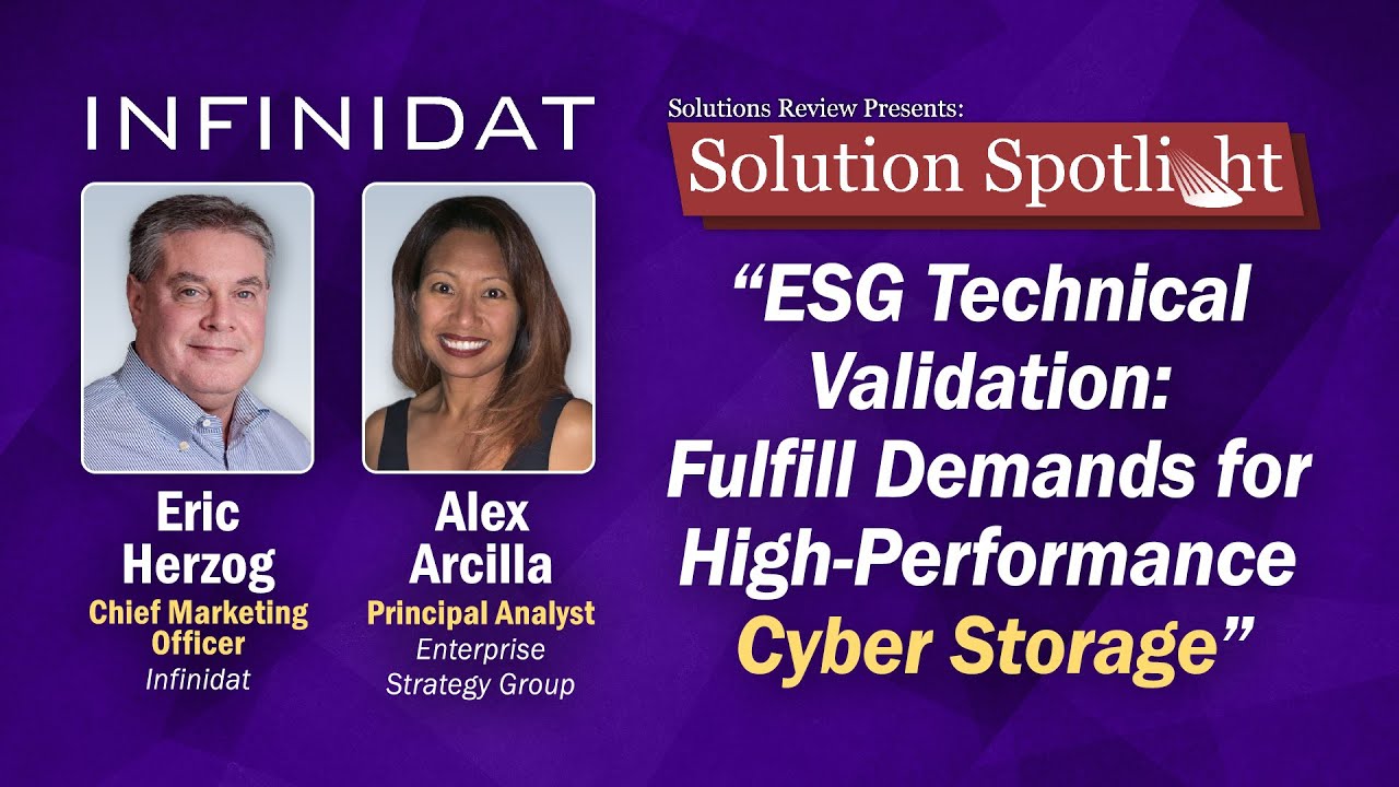 ESG Tech Validation: Fulfill Demands for High-Performance Cyber Storage | with 