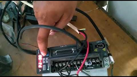 How to Run Delta B2 Servo on Jog Mode.