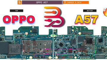 #Oppo #A57| Charging Data | Bornio Schematic & Hardware Solution | Diagram #smartphone #Sixonline