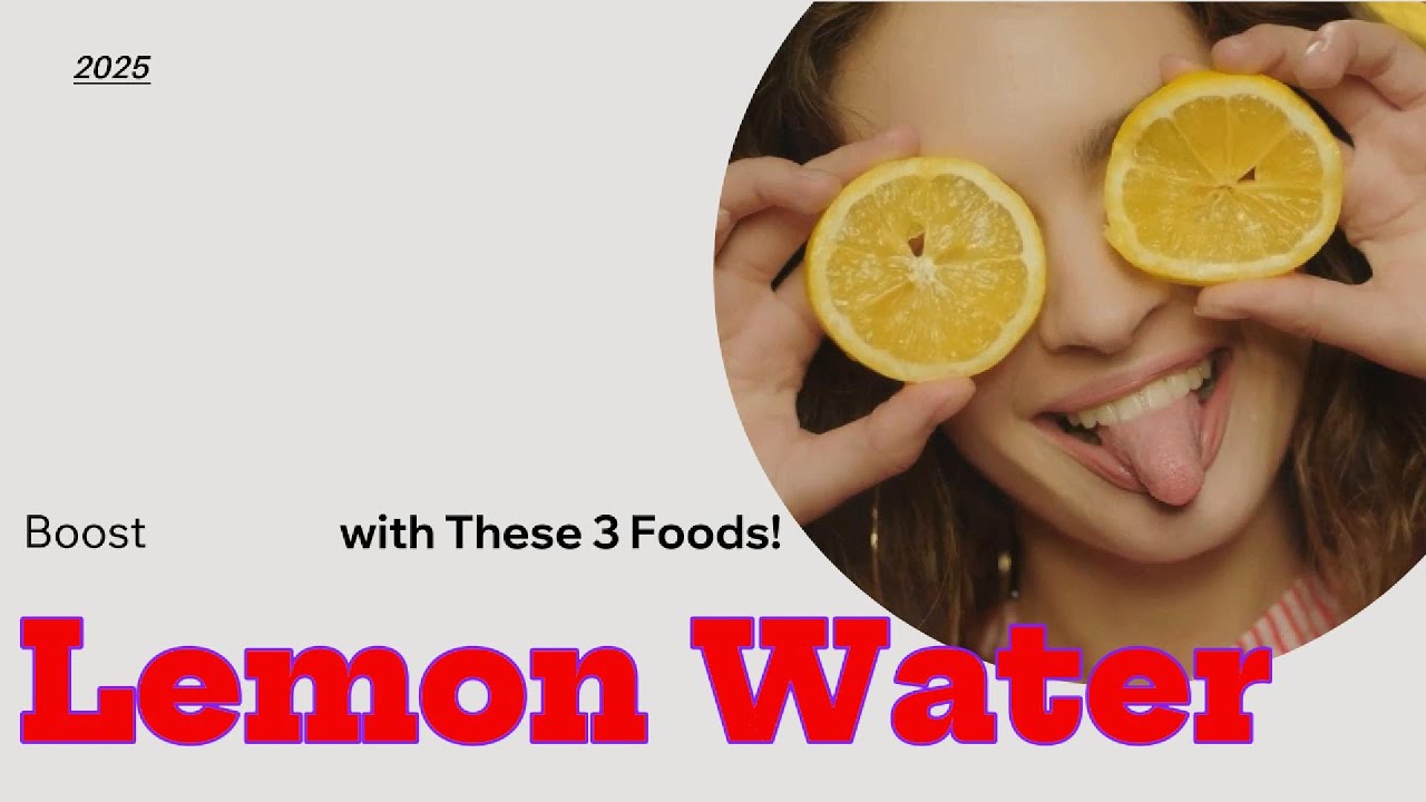 3 Foods That Make Lemon Water Work Better for Gut Health [GIS:4] 
