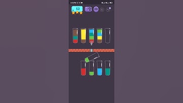 Cups - Water Sort Puzzle Level 52 Gameplay Walkthrough