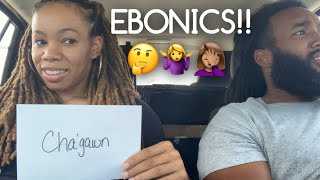 EBONICS: Amanda & Cope EBONICS: Amanda & Cope