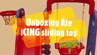 Unboxing | Kids Sliding Toy Megastar 3-in-1 Playset - Blue | Red