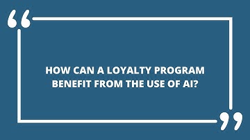 How to use AI in loyalty programs