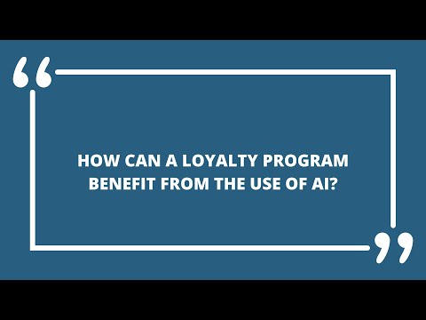 How to use AI in loyalty programs