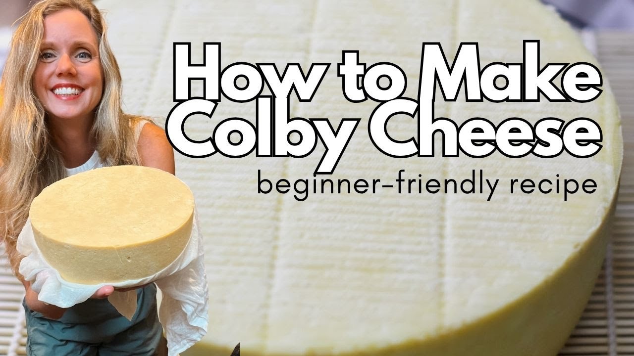 How to Make Colby Cheese