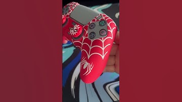 Your PS5 Controller, But Make It Spider-Man 🕷️🎮 #ps5 #controller #spiderman