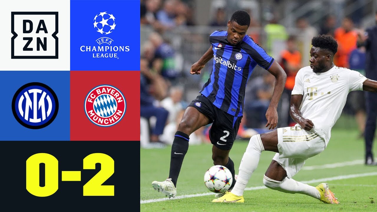 Inter Mailand - FC Bayern München 02 UEFA Champions League DAZN Highlights