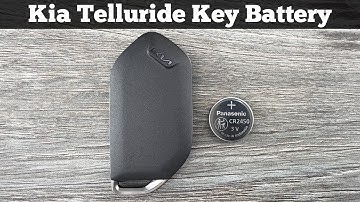 2023 - 2024 Kia Telluride Key Fob Battery Replacement - How To Replace Change Remote Batteries DIY