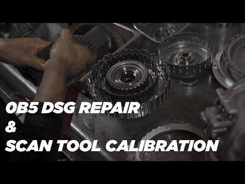 Audi 0B5 DSG Transmission Repair and Scan Tool Calibration