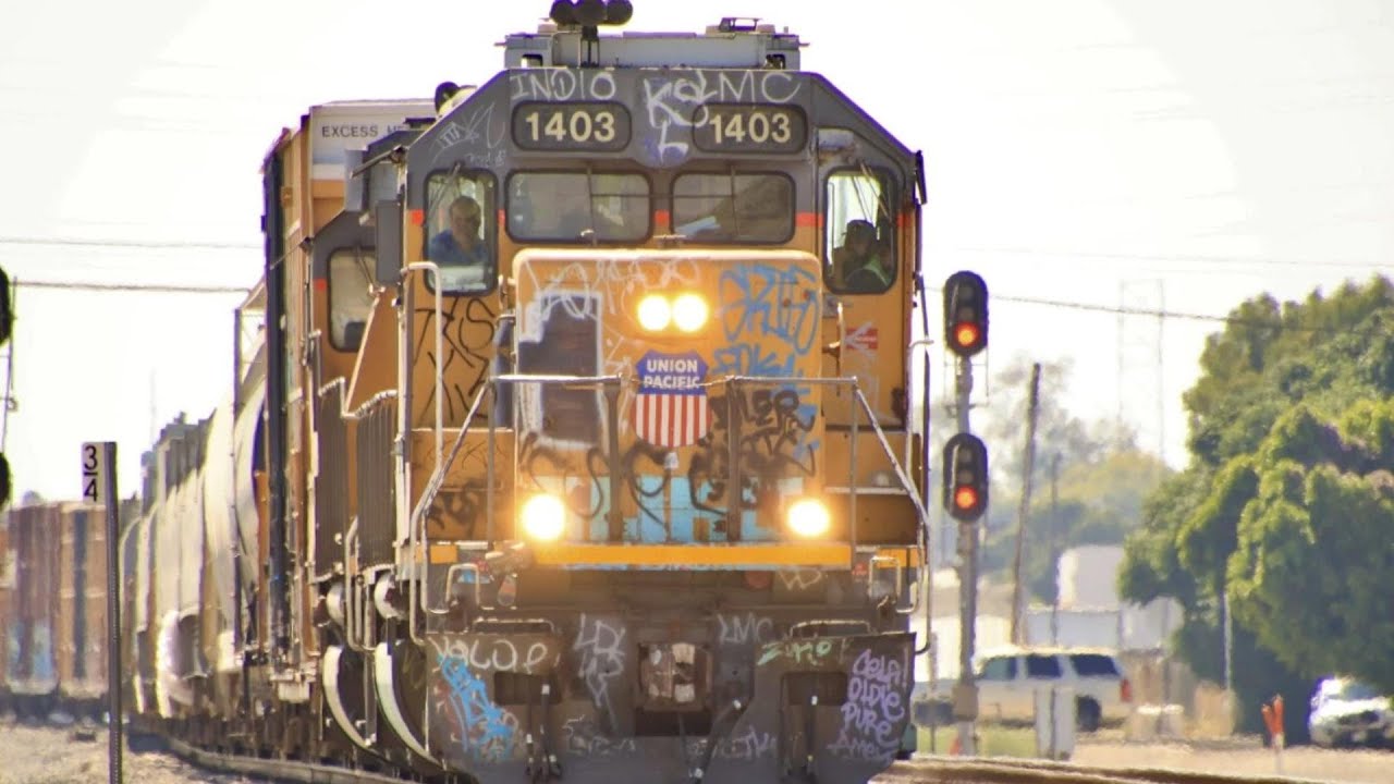 Trains; Union Pacific's Los Angeles Subdivision (Spring 2024)