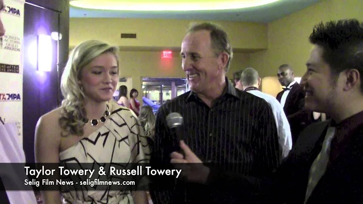 2013 SAG Awards Viewing Party: Taylor Towery & Rus...