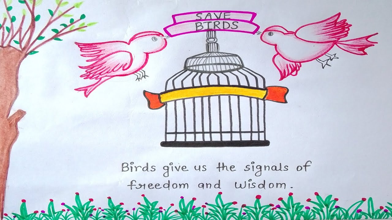 World Sparrow Day - India: Sparrow Drawing Competition Result Declared