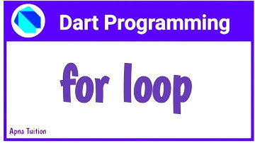 #13 Dart : For Loop In Dart | Hindi | Dart For Flutter | Vivek Lodh