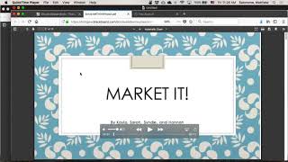 144.5 Screencast presentation options