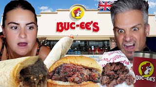 Brits Go To BUC-EE'S The BIGGEST Gas Station In The World (This is INSANE)