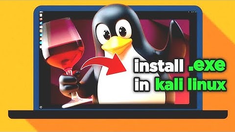 install Windows .exe file in kali Linux  | install. exe file in Linux