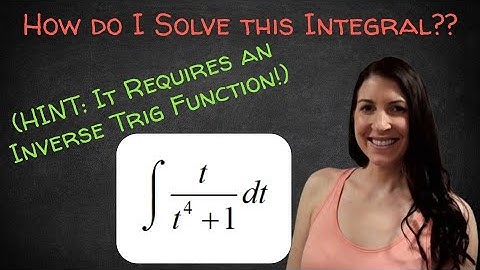 How do I solve this integral? (HINT: USE ARCTAN!)