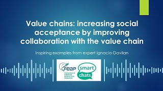 FEAP Smartchat: value chains, sustainability & social acceptance- leveraging impact for fish farmers