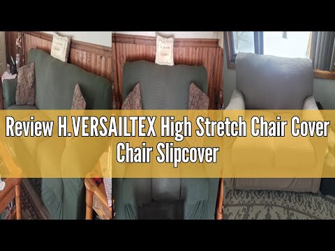 Review H.VERSAILTEX High Stretch Chair Cover Chair Slipcover 2 Piece Couch Shield Furniture Cover/Pr