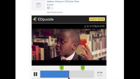 EDpuzzle professional development session example 2