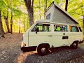 Road trip adventure in our 1988 vw vanagon westfalia aka dutch back in the vanagain