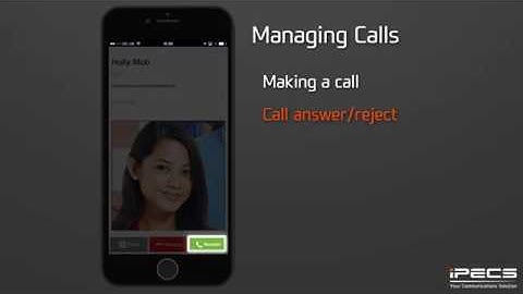 iPECS UCS, Optimize Your Business CommunicationsMobile Client for iOS