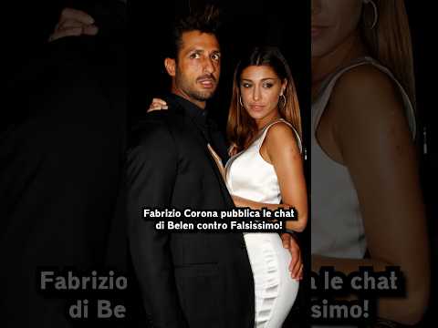 Video Fabrizio Corona pubblica le chat di Belen contro Falsissimo!