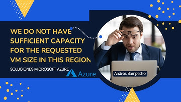 Allocation failed  We do not have sufficient capacity for the requested VM size | Soluciones Azure