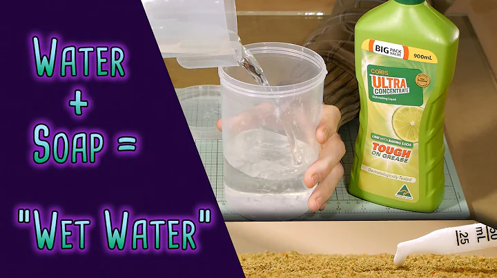 Formula for making "Wet Water" - Model Railroad Scenery