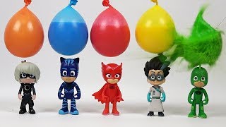 Pj Masks Wrong Heads Toys Learn Colors With Kinetic Sand Colorful Cups For Kids