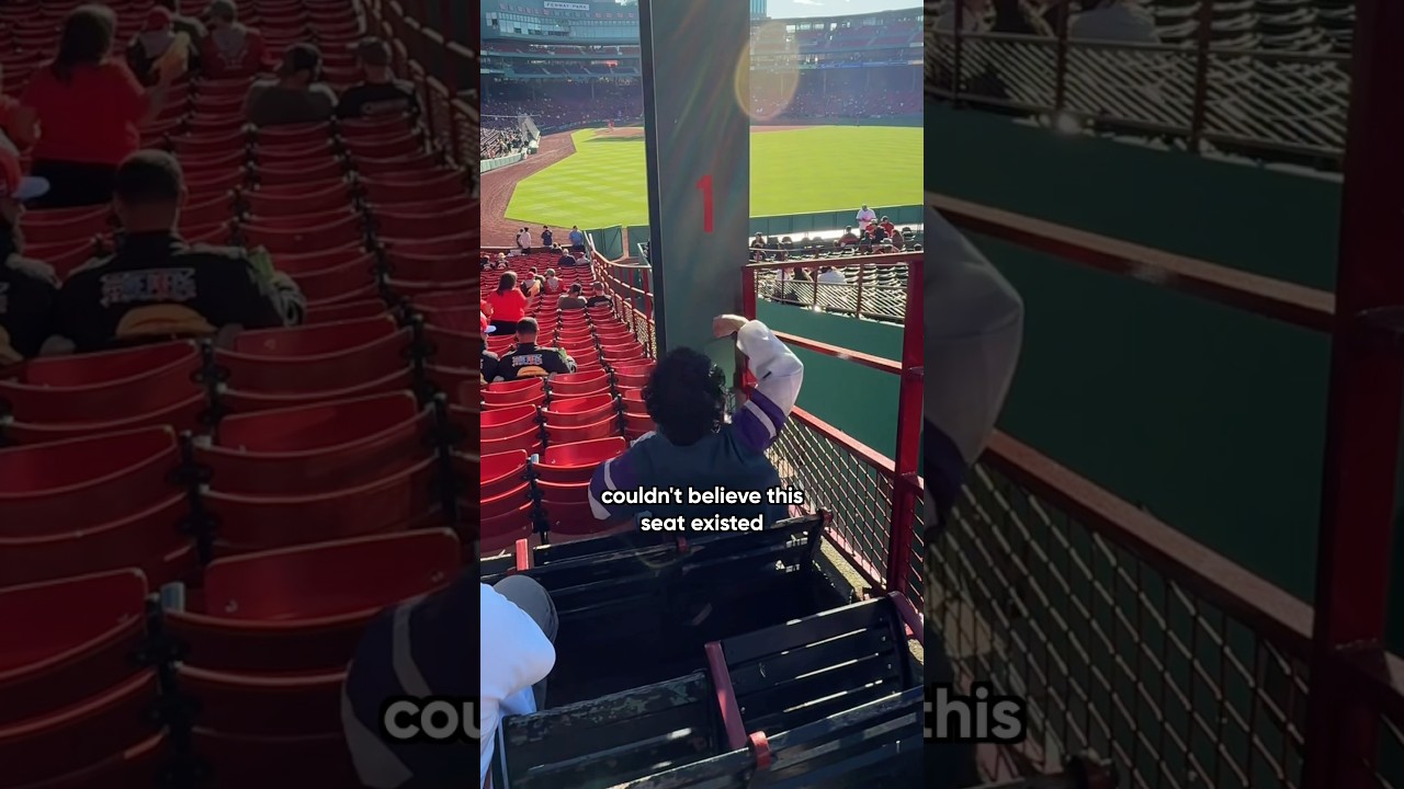 The worst seat in Baseball…