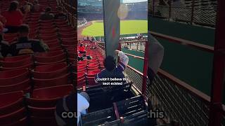 The worst seat in Baseball…