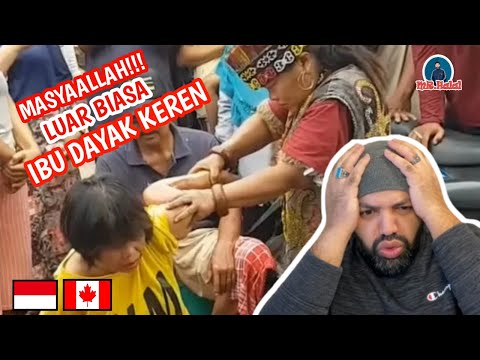 Viral Ibu Ida Dayak Mirip Ningsih Tinampi, Mengobati Tulang Bengkok Sekali Urut | MR Halal Reaction