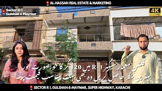120 SQYRD Banglow for Sale in Gulshan e Maymar | Al Hassan Real Estate & Marketing