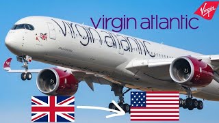 Travelling with Virgin Atlantic-Manchester to Orlando Florida on an airbus a350-100.