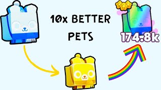 Cara Mendapatkan Pet EMAS + Pet PELANGI Di Pet Simulator 99!