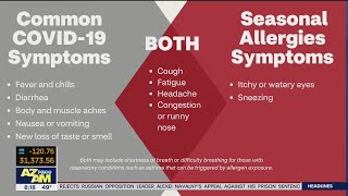 COVID-19 vs. seasonal allergies: Difference in symptoms | FOX 10 AZAM