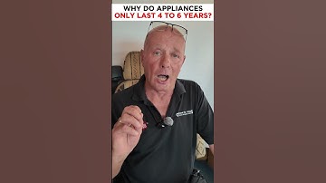 Why Do Appliances ONLY LAST 4 TO 6 YEARS? SHOCKING TRUTH!!! #homeappliance #builtinobsolescence