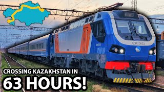 I took Kazakhstan's BRUTAL 63 hour CROSS-COUNTRY Train!